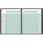 AT-A-GLANCE Undated Class Record Book, 8-1/4" x 11", 10 Weeks, 35 Students, Black (8015005)