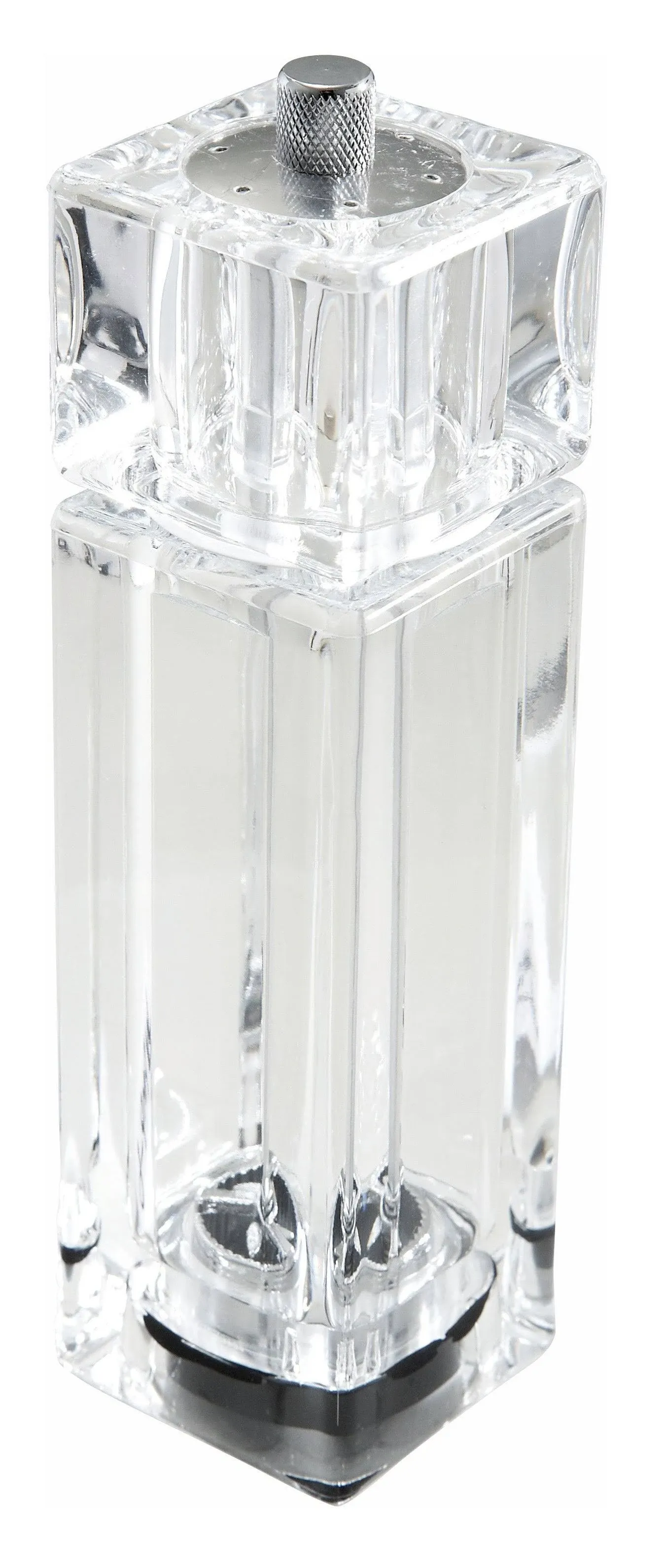 Winco WPMP-6 Pepper Mill/Salt Shaker, 6-Inch, Clear Acrylic,Medium