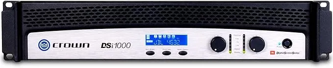 Crown Two Channel 475W @ 4 Ohm Power Amplifier, Dsi1000