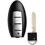 SUPALAND Key Fob Replacement Fits for Nissan Altima 2007 2008 2009 2010 2011 2012 Maxima 2009-2013 2014 Murano 370Z Infiniti EX35 FX35 G37 G25 Keyless