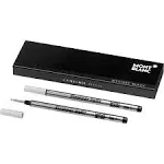 Montblanc 2 Fineliner Refills Medium, Mystery Black