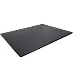 Thirteen Chefs Large Cutting Board - 24 x 18 inch, Plastic Chopping Boards for Kitchen Prep - Black﻿