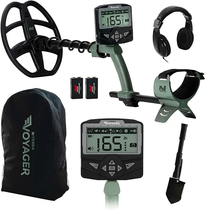 Xterra Voyager Metal Detector Green - Mrne Electrncs and Radios at Academy Sports