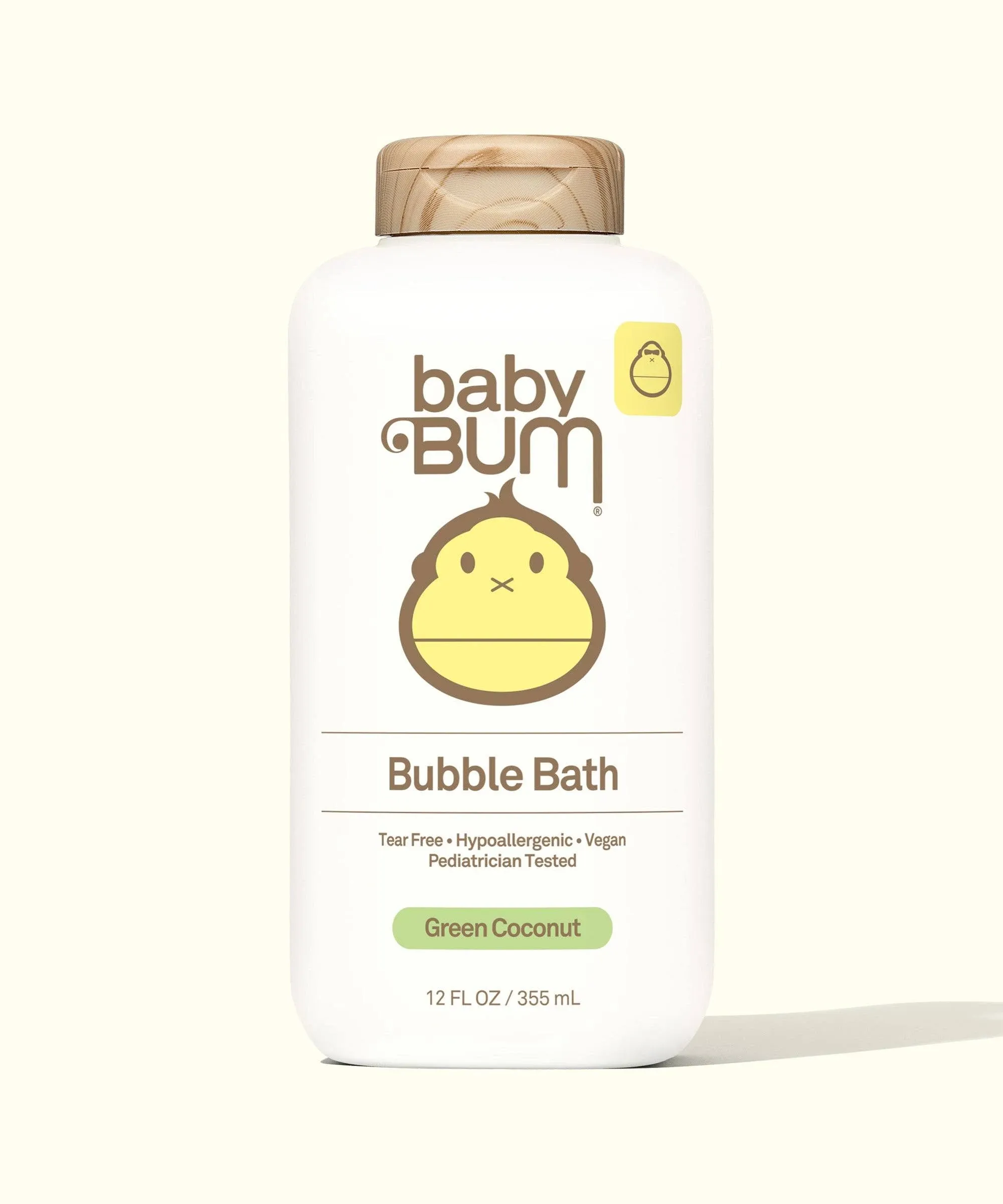 Baby Bum Bubble Bath - Natural Fragrance 12oz