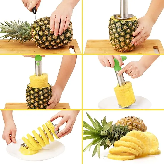 Zulay Kitchen Pineapple Corer - Yellow