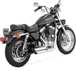 Vance & Hines 47223 Black Shortshots Staggered Exhaust for 1999-2003 Harley