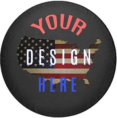 Silverback Tire Covers Custom Spare Tire Cover You Design Personalized Full Color ...