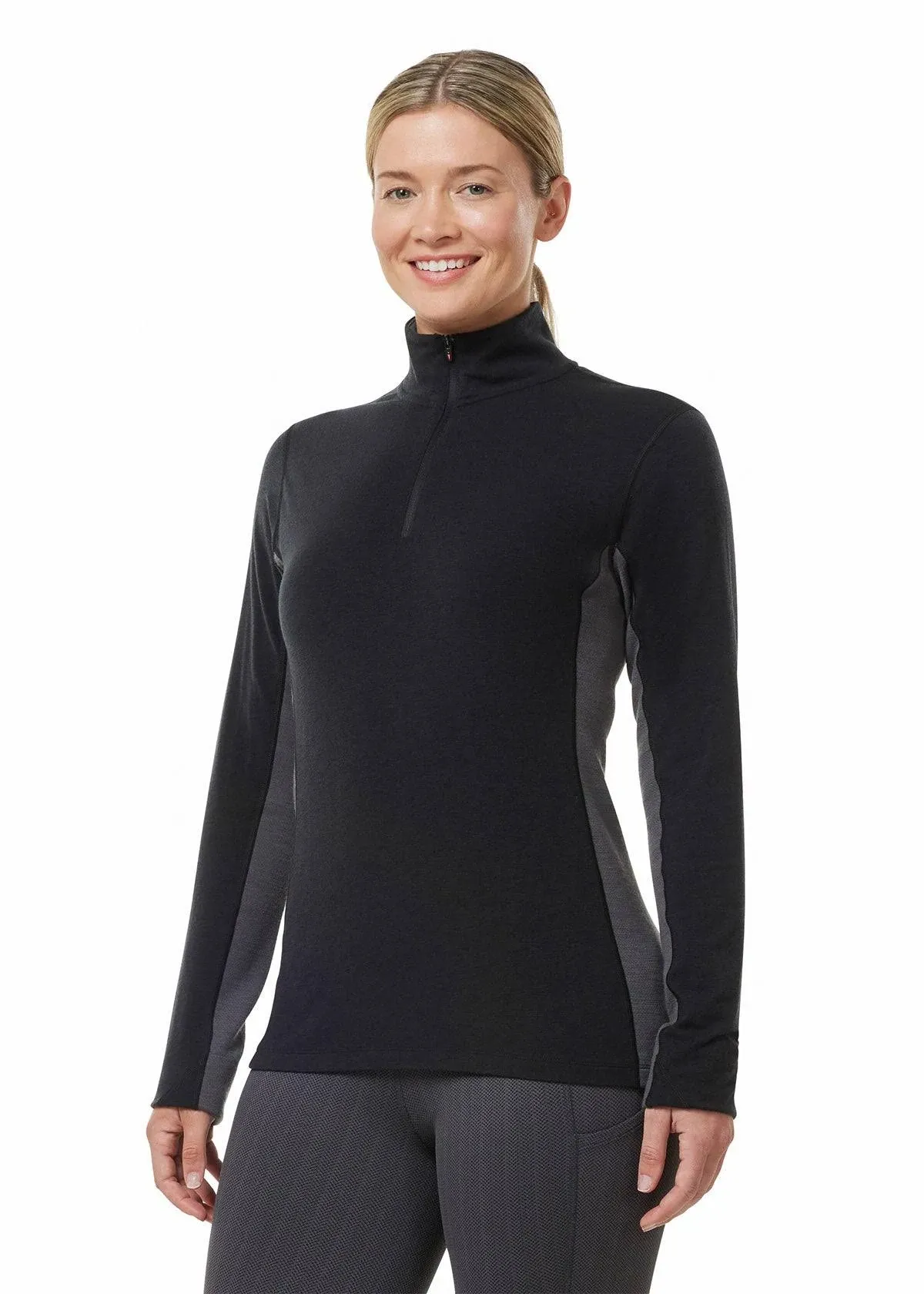 Kerrits Ladies' Stable Temp Merino Wool Quarter Zip Top