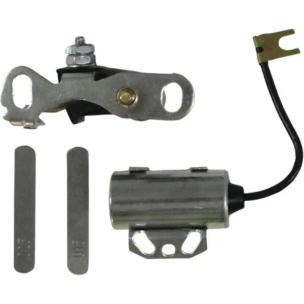 Complete Tractor 1100-5102 Ignition Kit (Inc. Points Condensor) Compatible with/Replacement for Ford/Holland - CPN12000A