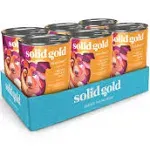 Solid Gold Canned Dog Food for Adult & Senior Dogs - Made with Real Chicken and Whole Grains - Star Chaser High Calorie Wet Dog Food for Healthy Digestion and Immune Support 