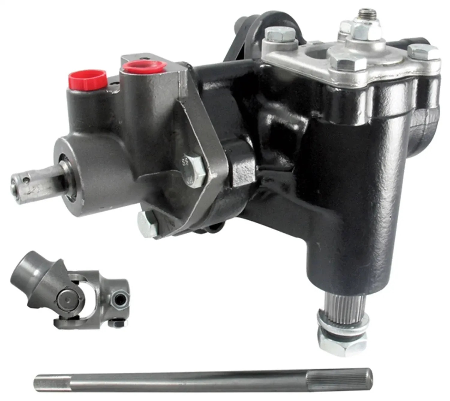 Borgeson - Steering Conversion Kit - P/N: 999015 - 1958-1964 Chevy power steering kit. Includes Delphi 600 steering box steering shaft and universal joint for a 3/4 in.-36 spline column.