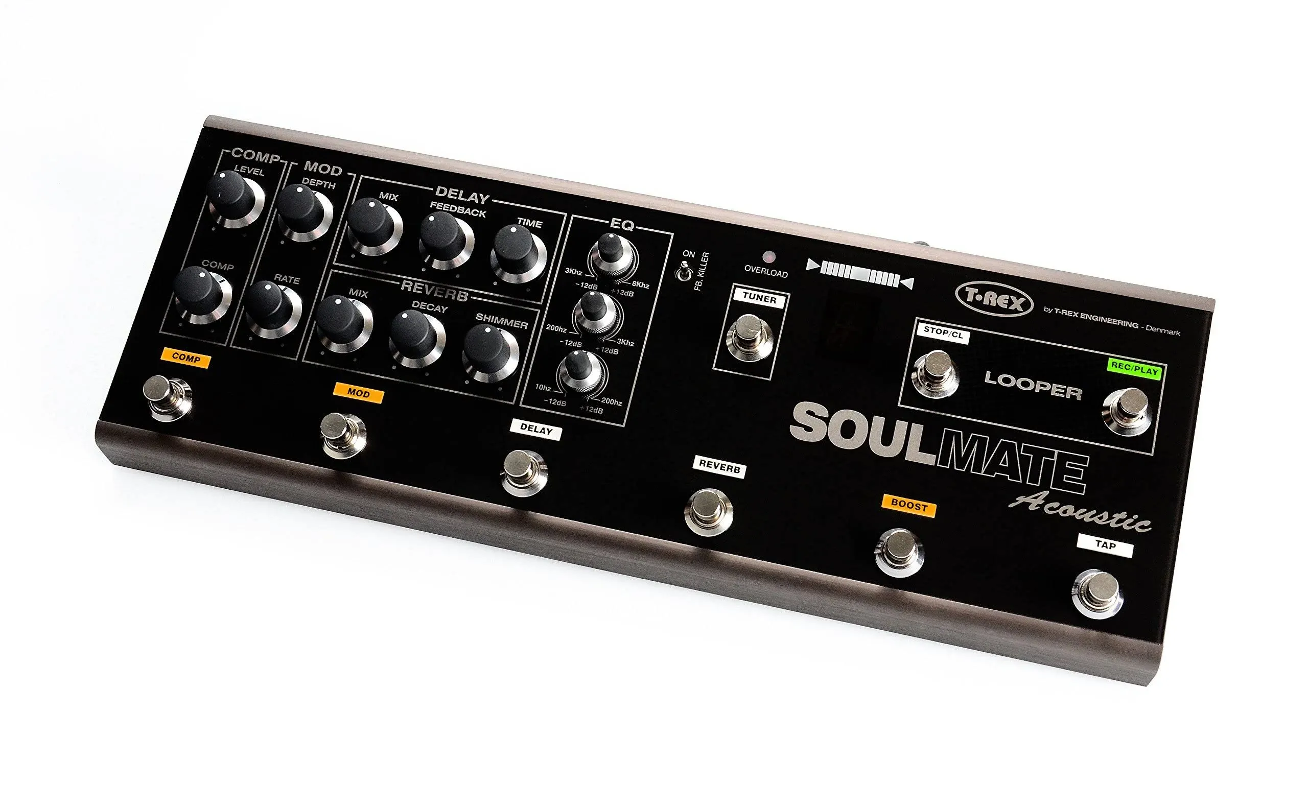 T-Rex Soulmate Acoustic Multi-Effects 5-In-1 Pedal