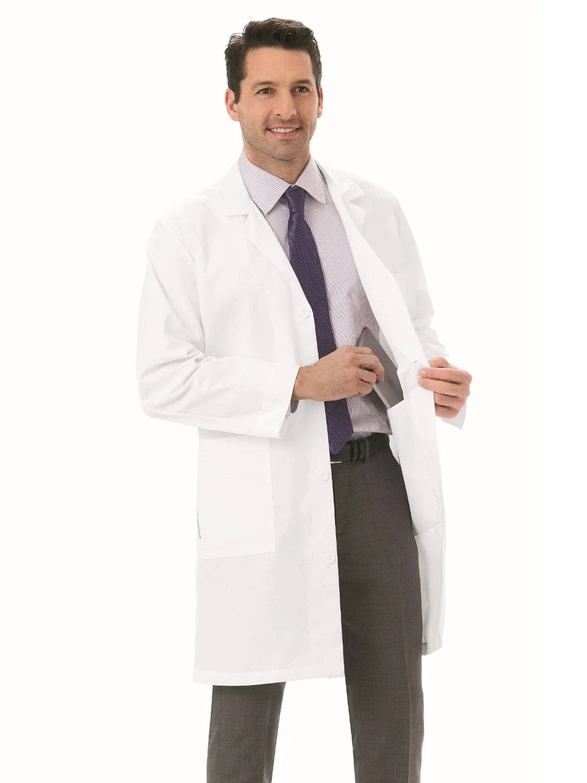 Meta Men's 38 inch Labcoat