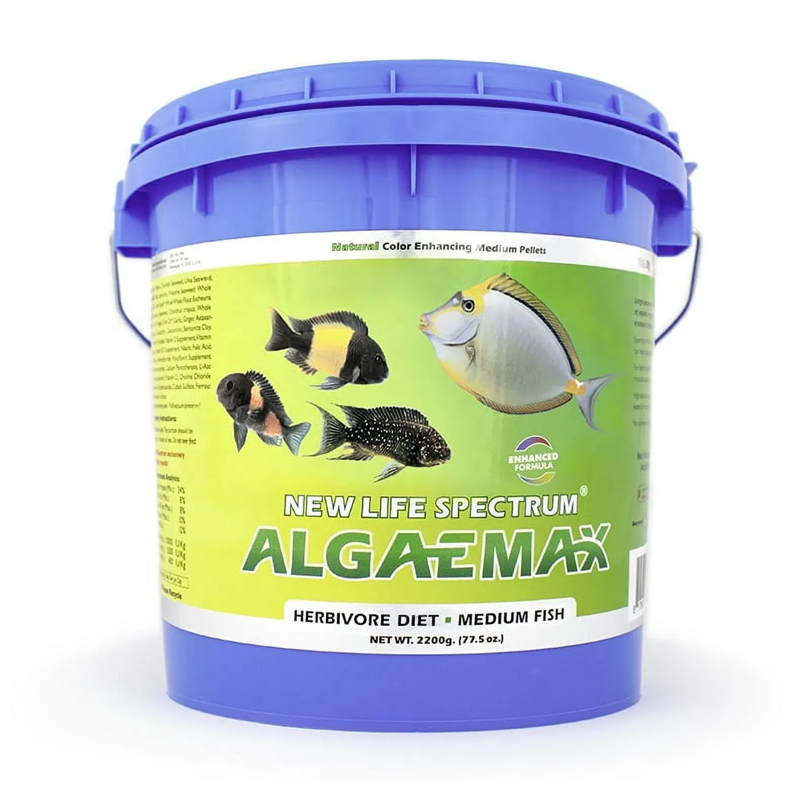 New Life Spectrum AlgaeMax Fish Food Pellets