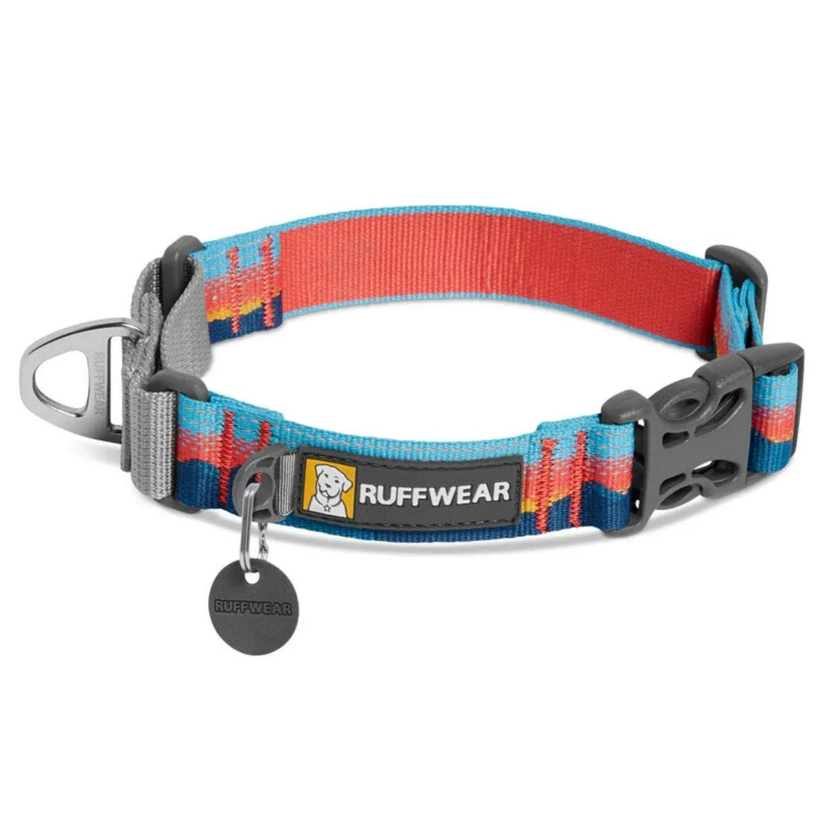 Ruffwear Web Reaction Dog Collar, Sunset, 11-14-in