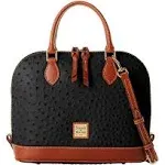 Dooney & Bourke Handbag, Ostrich Zip Zip Satchel