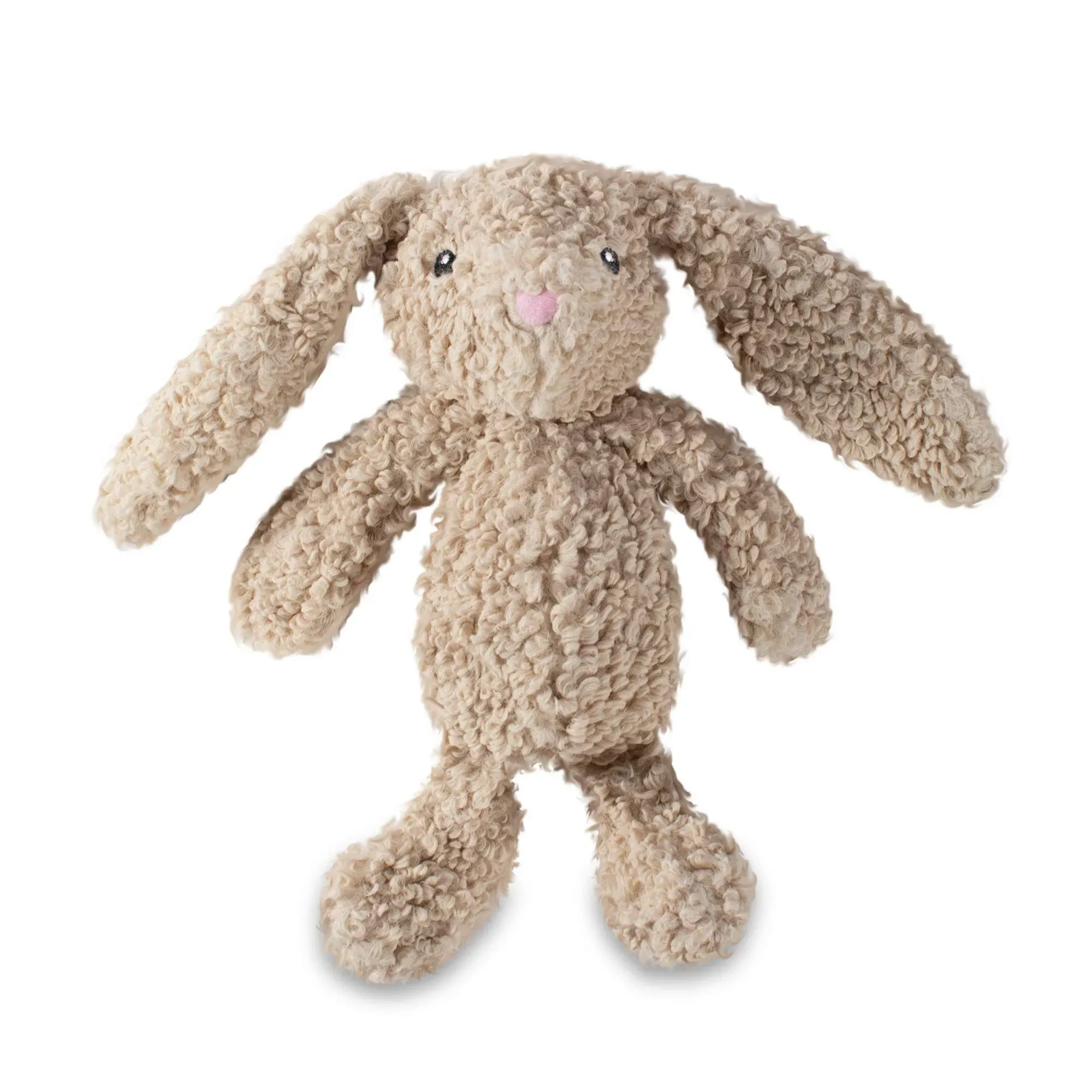 Fringe Studio Squeaker Pet Toy, Bunny (289657), Gray