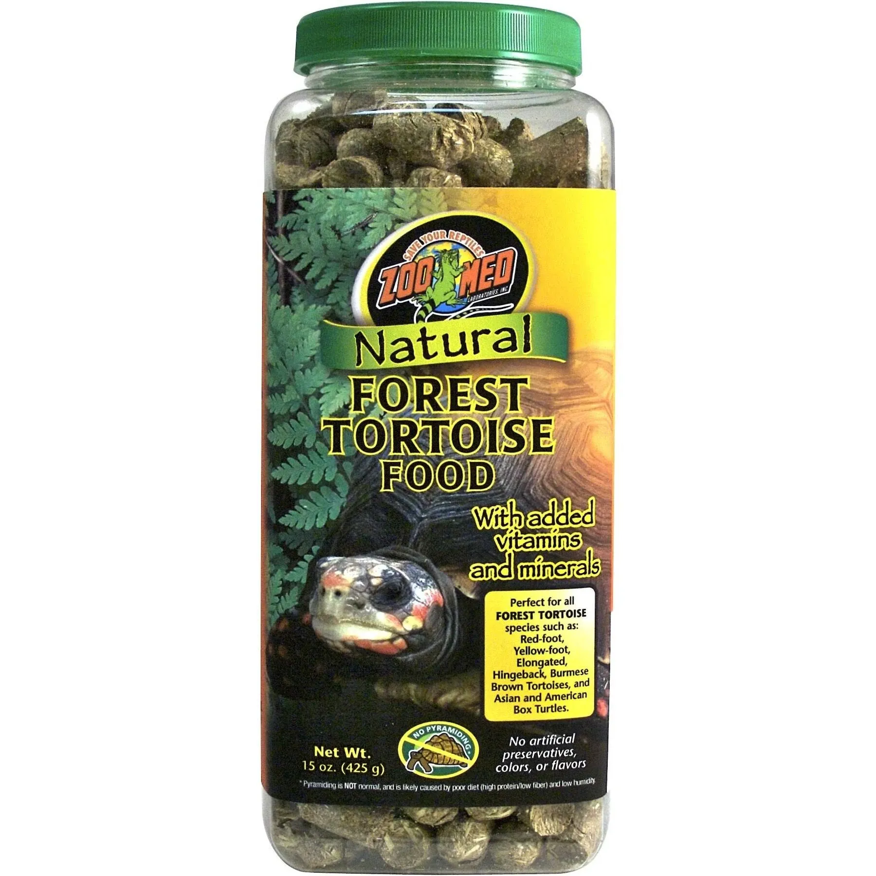 Natural Grassland Tortoise Food - 15 oz jar