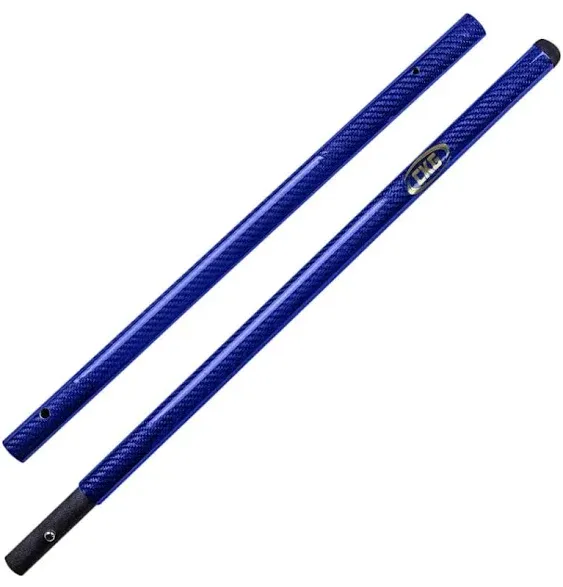 CKG Metal Detector Shovel Travel Carbon Handle for Scoop Shovel, Universal Lightweight Pole for Beach Metal Detecting Digging Tools Treasure Hunting 3k Carbon Fiber Long Tube Rod – Blue/Travel Size