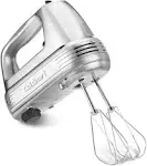 Cuisinart HM-90BCS Power Advantage Plus 9-Speed Handheld Mixer with Storage Case, Brushed Chrome