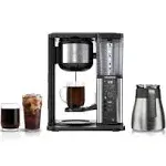 Ninja 10 Cup Drip Coffee Maker, Hot &amp; Iced Coffee, Stainless, Glass Carafe