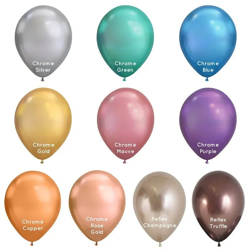 Chrome Purple Balloons 100ct