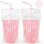 xo, Fetti Bachelorette Party Decorations Ring Finger Drink Pouches - 16 ct | Rose ...