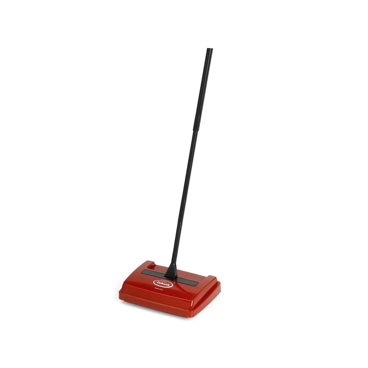 Ewbank 525 Speedsweep Compact Lightweight Manual Cordless Cleaning Floors Carpet Sweeper, 46", Red, 12 Oz