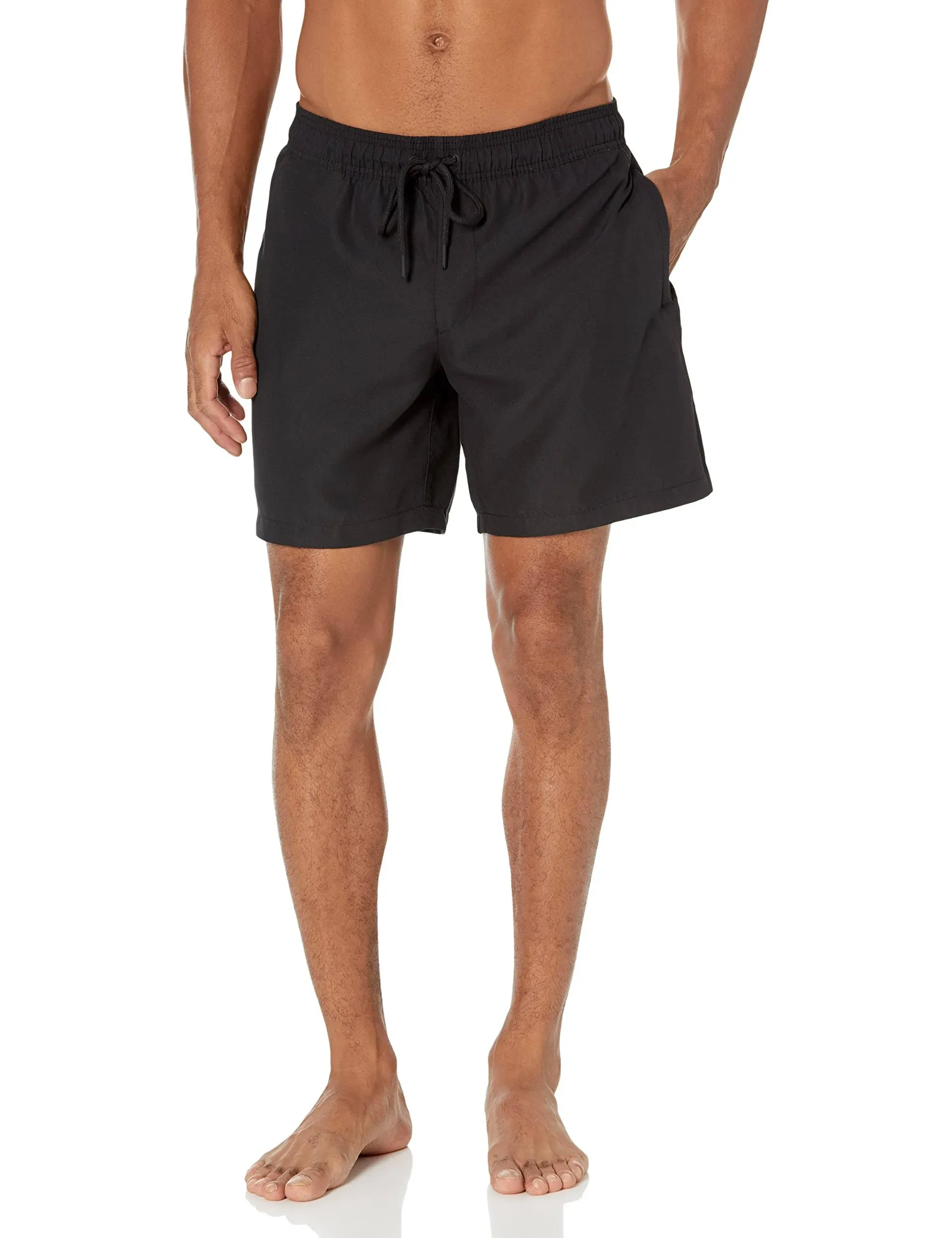 Amazon Essentials Men&#039;s 9&#034; Quick-Dry Swim Trunk Black X-Large NWT