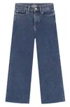 Kids' Girl's Lily Wide-leg Denim Jeans In Adams