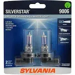 Sylvania 9006 SilverStar Headlight, Contains 2 Bulbs