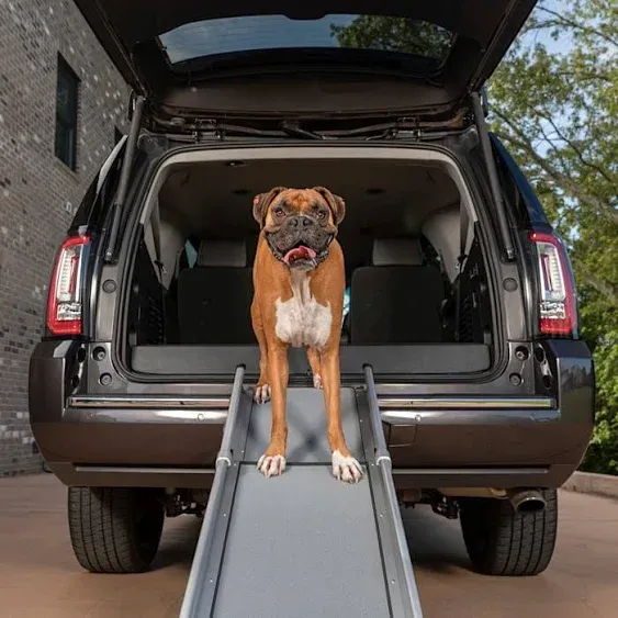 PetSafe Happy Ride Compact Telescoping Dog Ramp, 28-70" x 16" x 5"